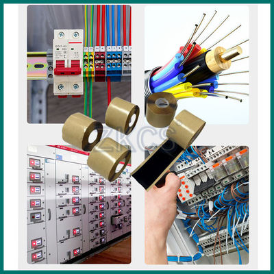 जलरोधक इन्सुलेशन मास्टिक टेप, तांबे, एल्यूमीनियम और केबल जैकेट के लिए मजबूत आसंजन
