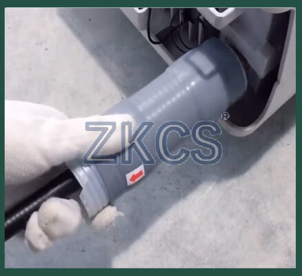 Silokonowa rurka do schładzania na zimno elastyczna, odporna na warunki pogodowe, rozwiązanie uszczelniające bez narzędzi