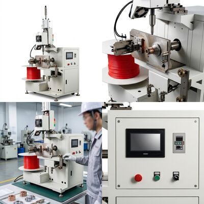Ultrasonic Spiral Winding Machine Automatic PE Strip Coil Welder Plastic Tube Production Equipment 1.5KW