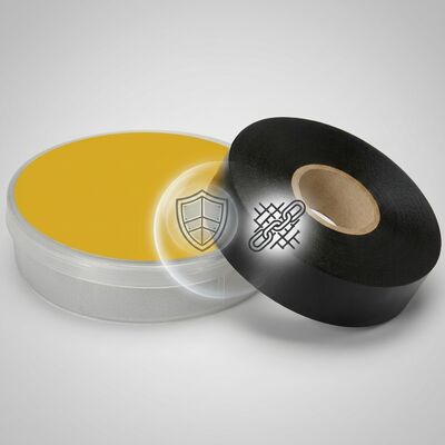 EPR Tape Self Amalgamating Rubber Splicing Tape 25mm x 5m 0.76mm Medium Voltage Cable Joint Insulation