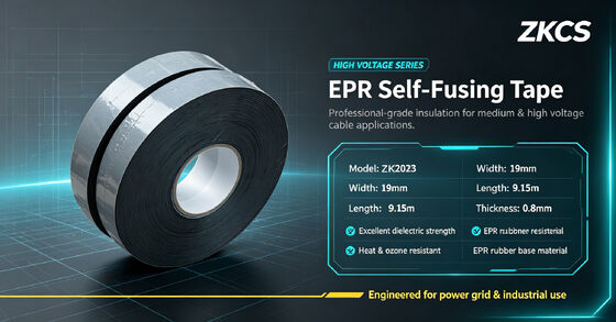 Self Fusing Silicone Tape 25mm 0.8mm Heat Resistant Electrical Insulation Tape -60°C to 260°C