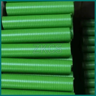 El tubo plástico espiral del DIÁMETRO de 52M M, tubo plástico de la hebilla auto acanaló