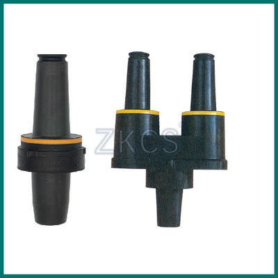 200A Loadbreak Bushing Insert, Single Dan Double Pass Feed Melalui Bushing Insert