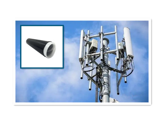 Do tubo frio do psiquiatra de EPDM preto reto impermeável para a indústria de Electric Power