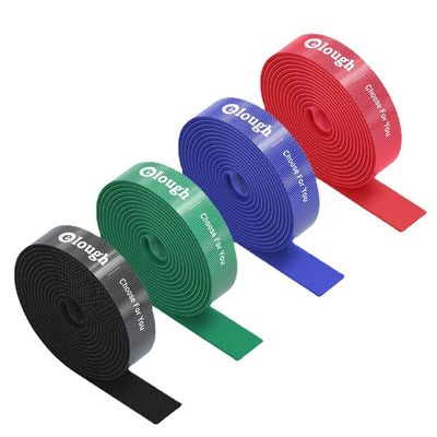 কাস্টমাইজড ফাস্টেনার নাইলন ক্যাবল টাই প্লাস্টিক সেল্ফ লকিং ওয়্যার ভেলক্রো তার