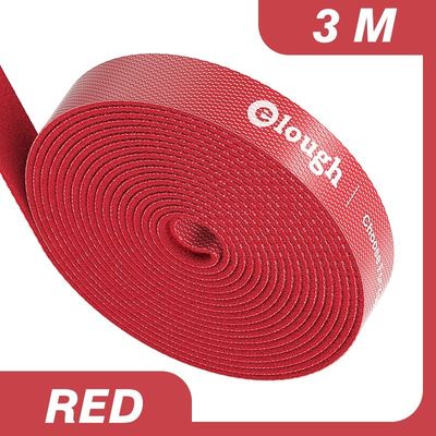 কাস্টমাইজড ফাস্টেনার নাইলন ক্যাবল টাই প্লাস্টিক সেল্ফ লকিং ওয়্যার ভেলক্রো তার