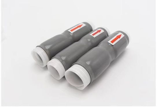 Jasnoszara silikonowa rurka termokurczliwa Dobra izolacja mechaniczna Grubość 2,0 mm