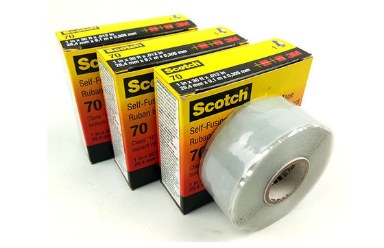 เทปพันสายไฟยางซิลิโคนทนความร้อนสูง 70 0.3 มม