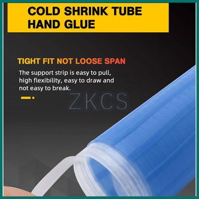 Insulated Silicone Cold Shrink Tube Untuk Menangani 0.63in 16mm Sampai 1.3in 33mm Dia