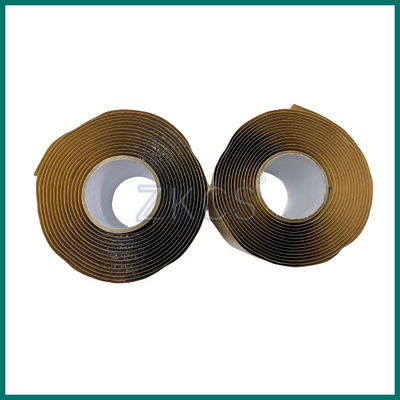 Aluminum Foil Butyl Waterproof Sealing Tape 50mm x 10m HVAC Duct Roof Gutter Repair Roll for Outdoor Weatherproofing