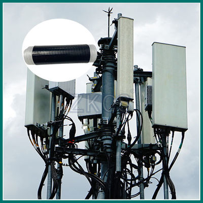 एंटीना और फीडर कनेक्शन सिस्टम के लिए जलरोधी सीलिंग सिलिकॉन कोल्ड सिकुड़ने वाला ट्यूब