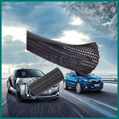 ΠΕΤ πλεγμένο αυτοκλείσιμο μανίκι από πολυεστέρα για τυλίγμα Βιομηχανία αυτοκινήτων