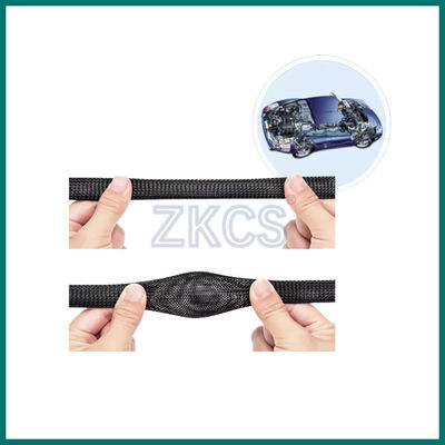 Gute PET-ausweitbare Kabel-Ziegel-Hülse/Teleskop-Ziegel-Hülse/Schwarze Ziegel-Draht-Hülse