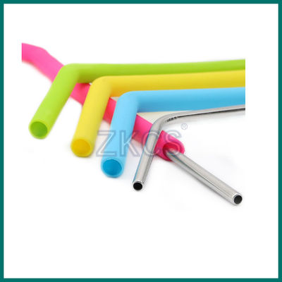 Soft and Reusable Silicone Straw Tips for Comfortable Drinking