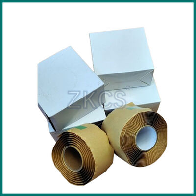 Self-Fusing Silicone Waterproof Tape 25mm x 3m 260°C High Temperature Insulation Repair Roll for Industrial Pipes