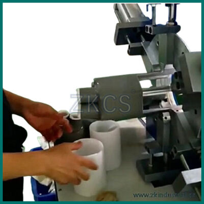 4 Claws High Precision Tube Pneumatic Expanding Machine