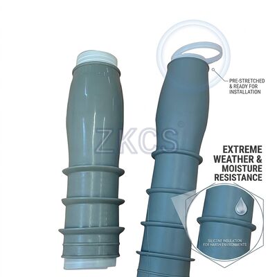 Active Breathing Seal Silicone Cold Shrink Tube IP67 Waterproof 20kV/mm for Power Cable Insulation Protection