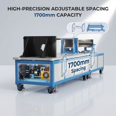 1100mm Stroke 2.2kW Hydraulic Cold Shrink Expanding Machine for Rubber Sleeve Mandrel Core Ejection