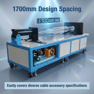 Heavy Duty Hydraulic Cold Shrink Rubber Sleeve Mandrel Core Ejection Machine 2.2kW 1100mm Stroke