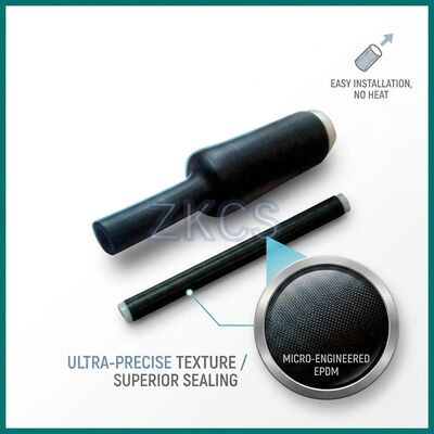 40mm Mastic Inside EPDM Cold Shrink Tubing IP67 Waterproof Seal for 600V Power Cable Joint Connection