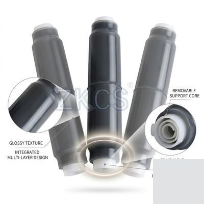 24kV 3-Core Cold Shrink Straight Cable Joint Kit XLPE Power Cable Connector 70-120mm² Silicone Rubber