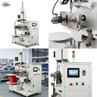 Ultrasonic Spiral Winding Machine Automatic PE Strip Coil Welder Plastic Tube Production Equipment 1.5KW