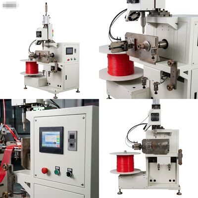 Ultrasonic Spiral Winding Machine Automatic PE Strip Coil Welder Plastic Tube Production Equipment 1.5KW