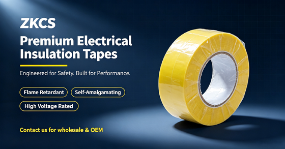 Self Amalgamating Silicone Rubber Tape 19mm Waterproof Insulation Tape For High Voltage Cable Joint Sealing