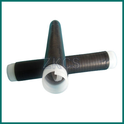 Black Silicone Cold Shrink Wrap Silicone Rubber Tubing For Telecom